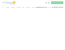 Tablet Screenshot of drgayatriskin.com